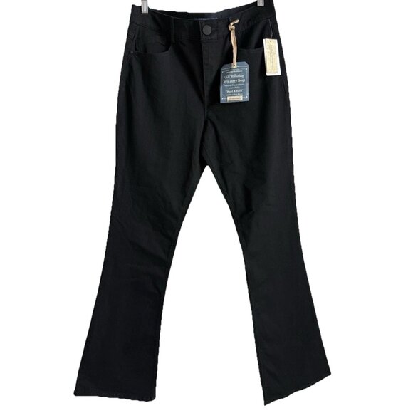 Democracy Denim - Democracy Women’s AB Solution Itty Bitty Bootcut Jeans Black Size 12 NEW Stretch